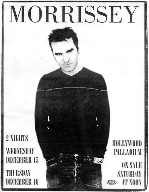 Post Your Favorite Morrissey Bill Poster. | Morrissey-solo